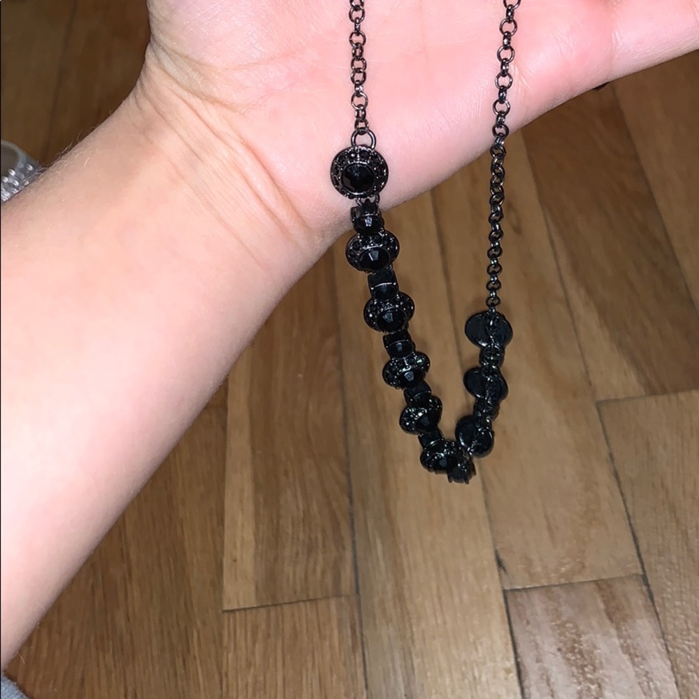 Black necklace